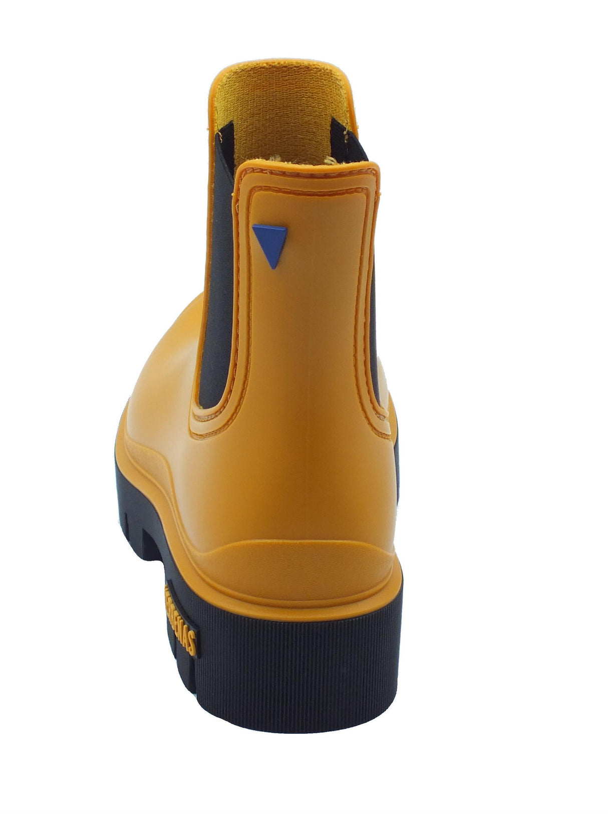 Verbenas Verbenas Mae Mate Ocre Tronchetti beatles pioggia per donna in gomma ocra Ocre