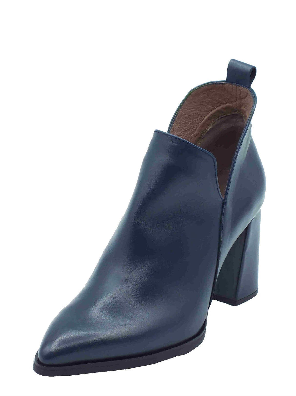 Wonders Wonders M-5428 Iseo Noche Julieta Tronchetti per Donna in pelle blu notte con tacco alto blu notte