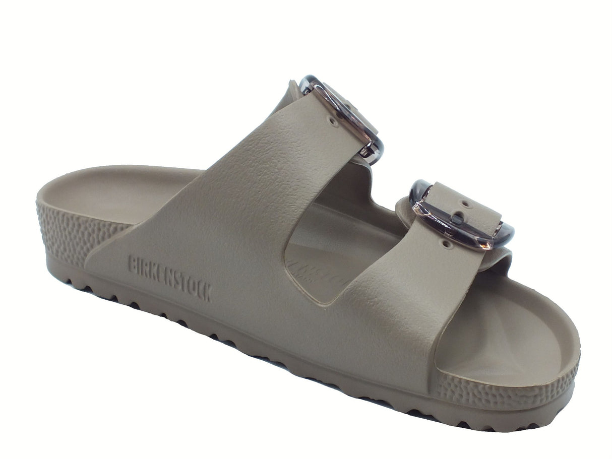 Birkenstock Birkenstock Sandali zeppa bassa Donna 1030389 Arizona Big Buckle EVA Gray Taupe gomma grigio Gray Taupe