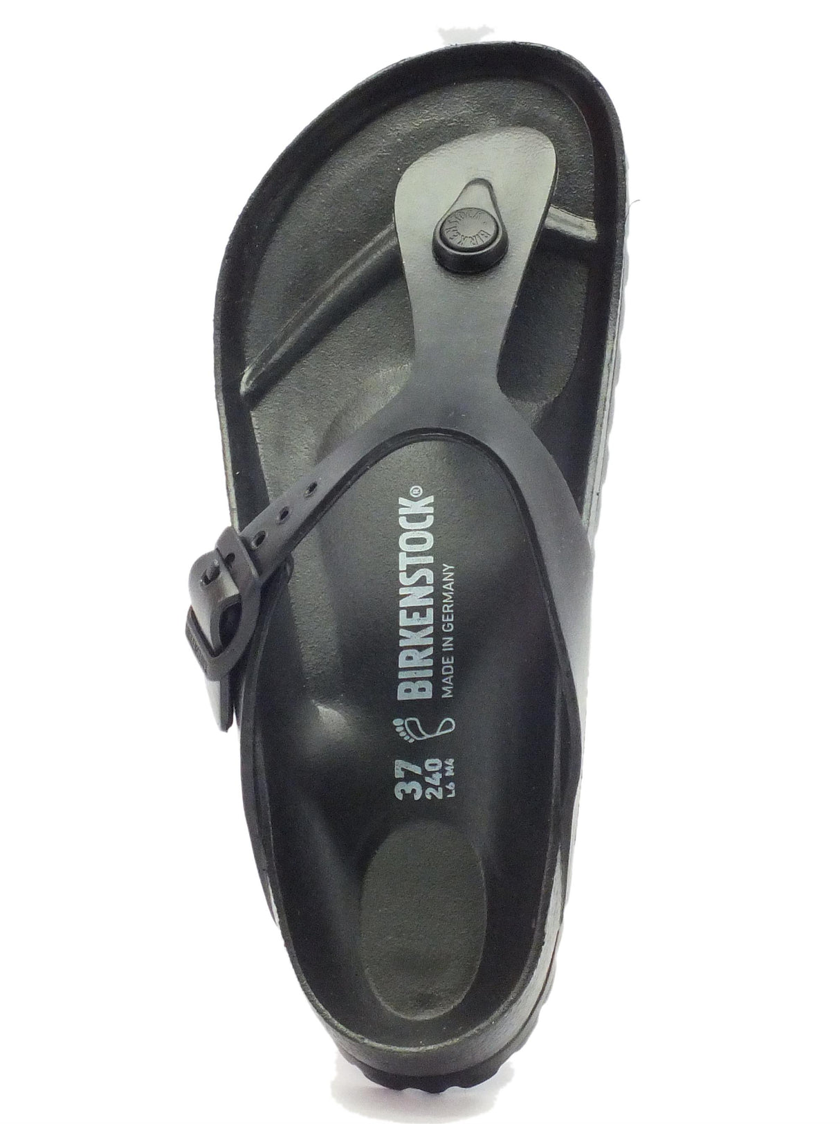 Birkenstock Birkenstock Infradito Uomo 128201 Gizeh Eva Black gomma nero Black