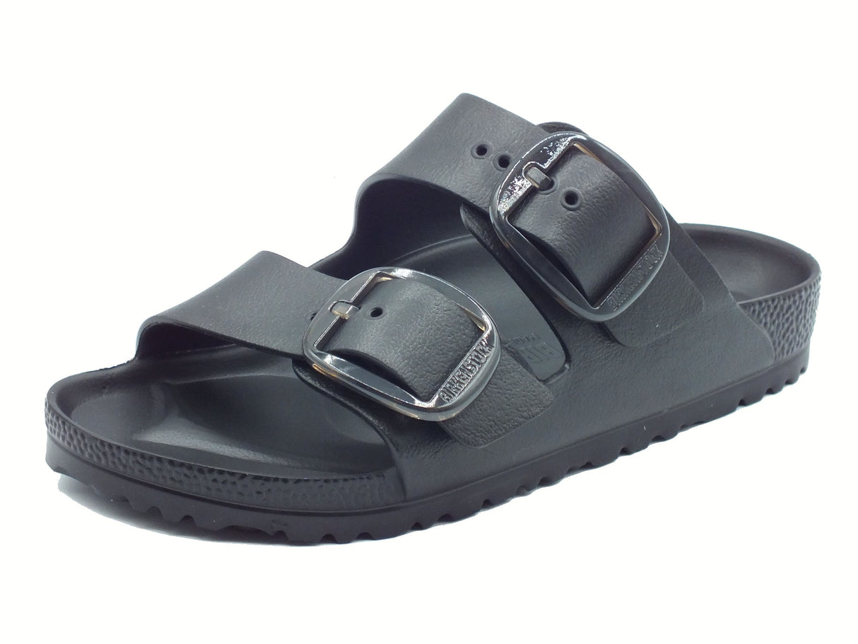 Birkenstock Birkenstock Sandali zeppa bassa Donna 1029641 Arizona Big Buckle EVA Black gomma nero Black