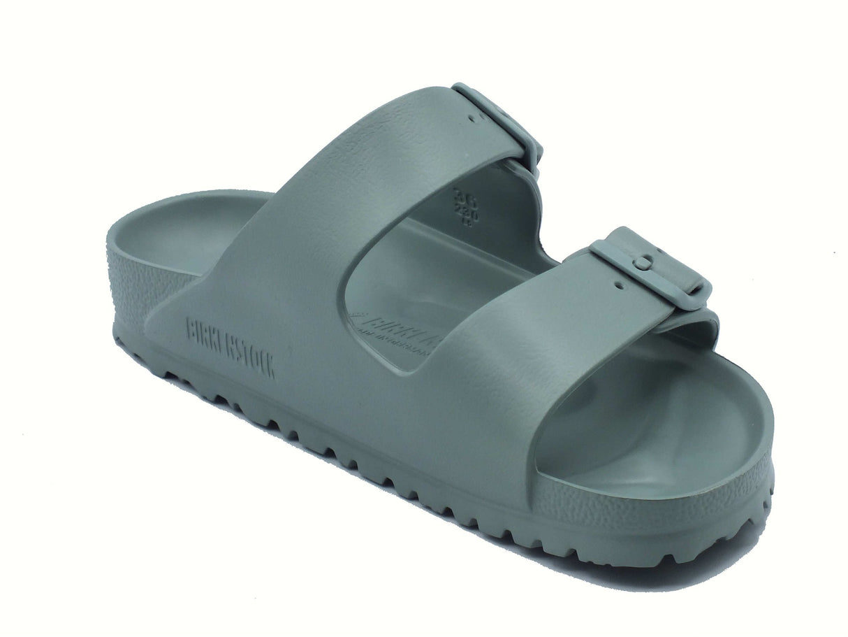Birkenstock Birkenstock 1029653 Arizona EVA Pure Sage Sandali per Donna doppia fibia in gomma verde chiaro Pure Sage