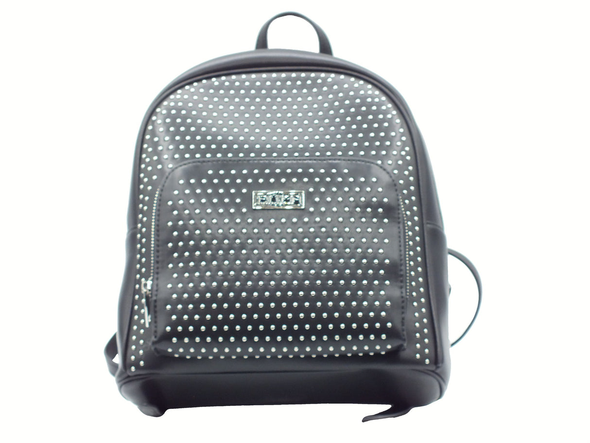 CULT CULT Missi Backpack Black Zaino Nero per Donna in ecopelle con lampo Black