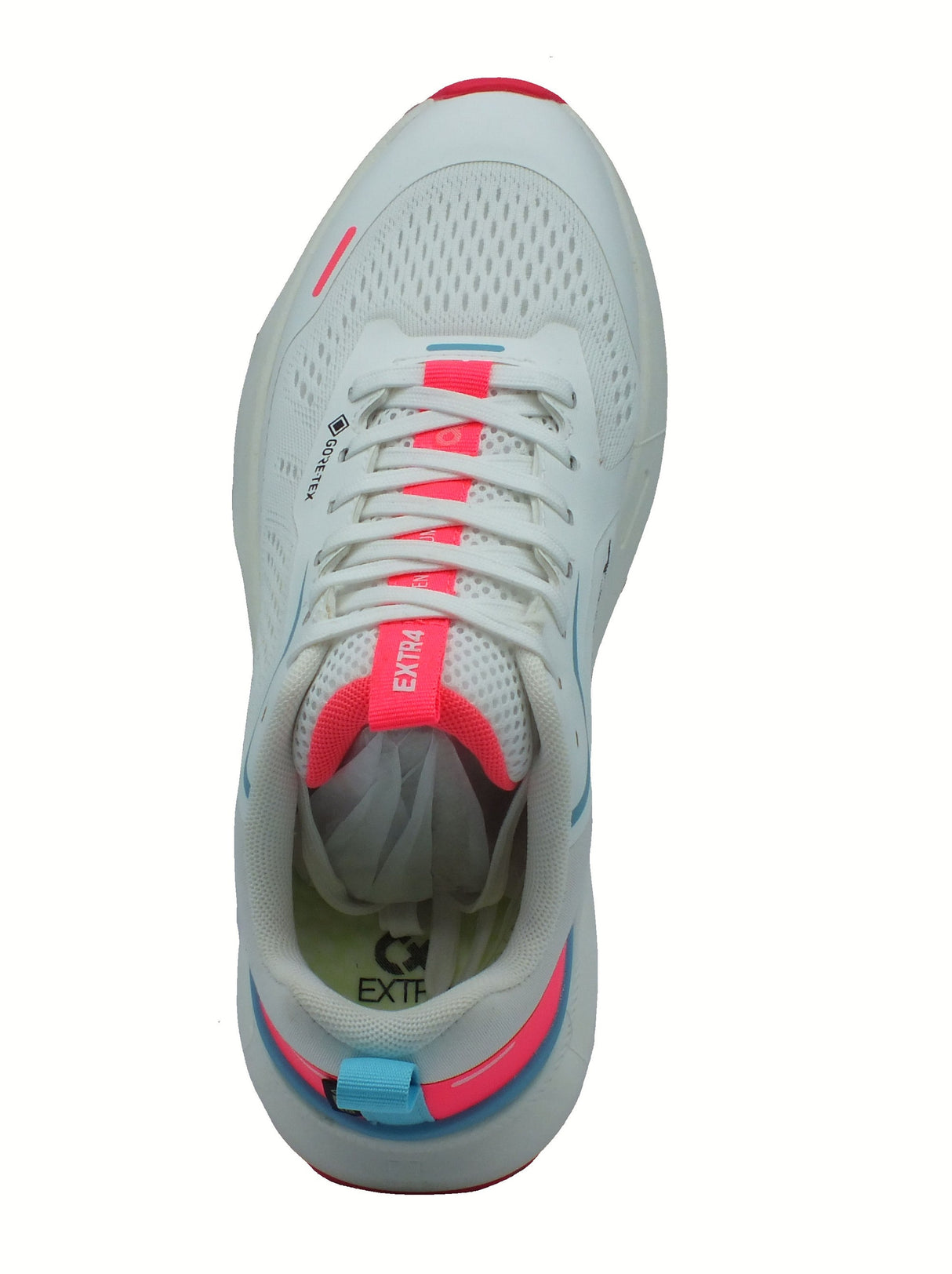 EXTR4 Extr4 7705011 Nylon Bianco Scarpe Sportive per Donna in tessuto Goretex con foam Bianco