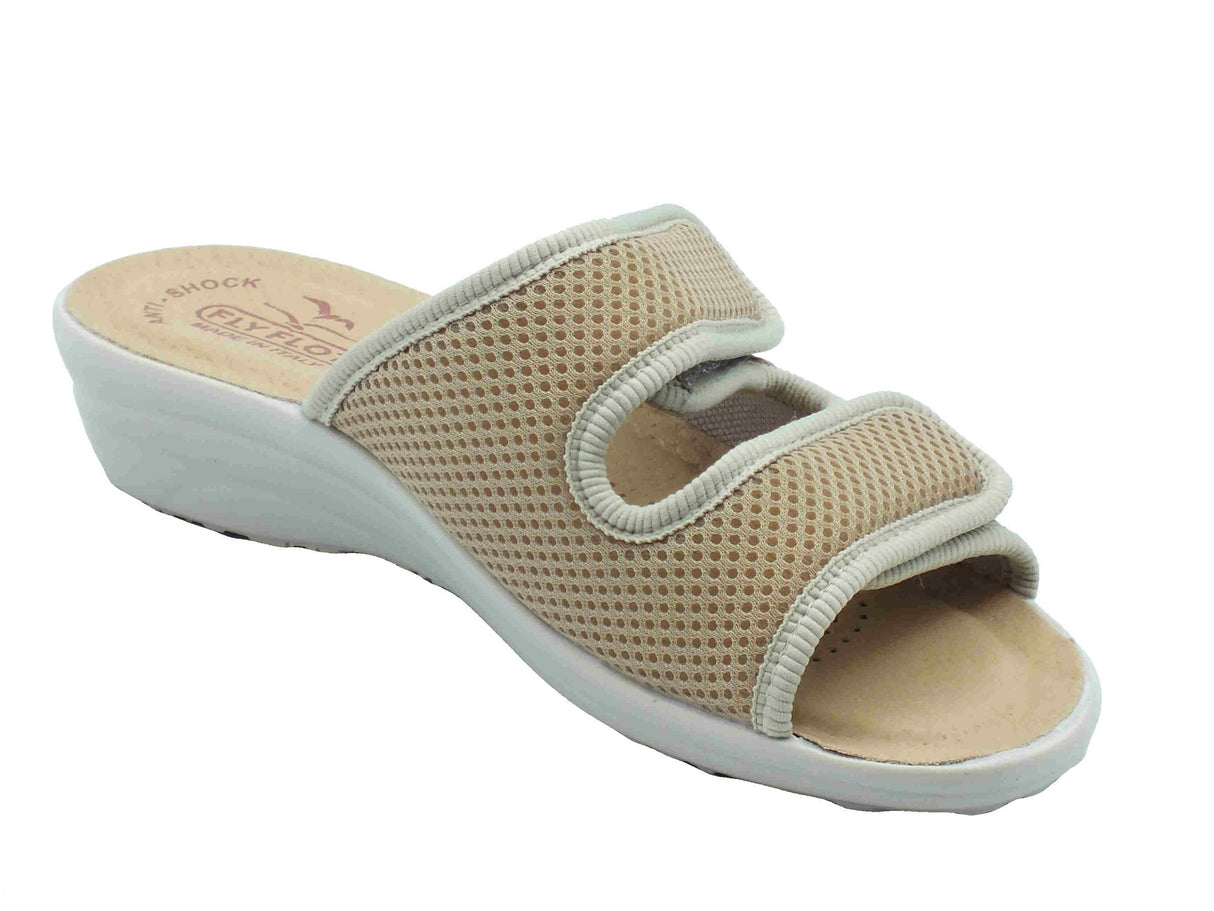 Fly Flot Fly Flot Ciabatte Donna T4 F50 FE Borutta Beige sintetico beige Beige