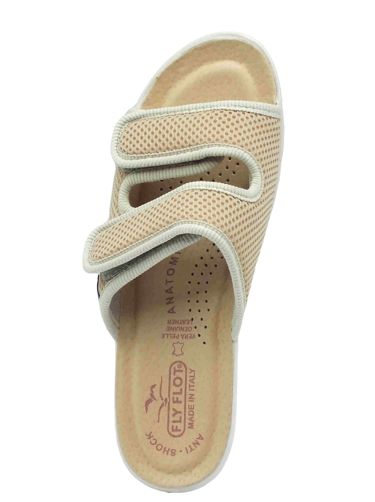 Fly Flot Fly Flot Ciabatte Donna T4 F50 FE Borutta Beige sintetico beige Beige