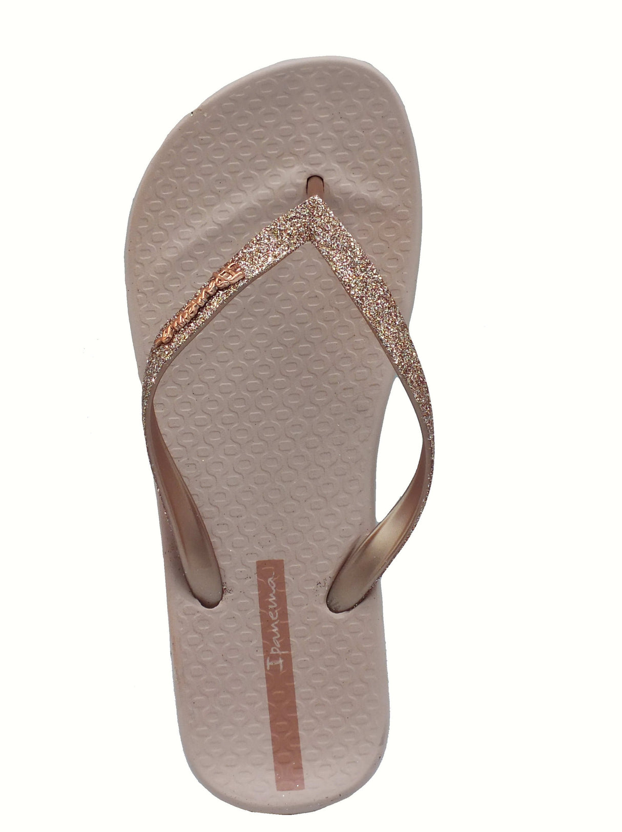 Ipanema Ipanema 83140 Lolita Glitter Pink Infradito con zeppa bassa per Donna in gomma rosa Pink