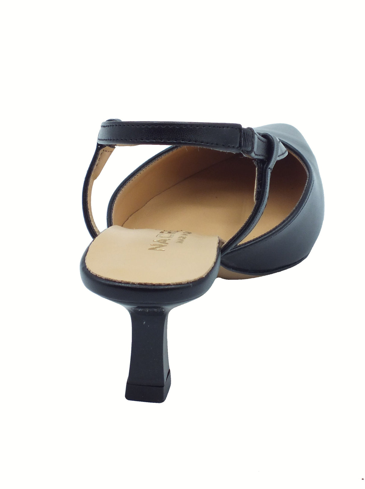 Nacrèe Nacrèe 3214004 Cap Nero Decoltè elegante a punta per Donna tacco basso Nero