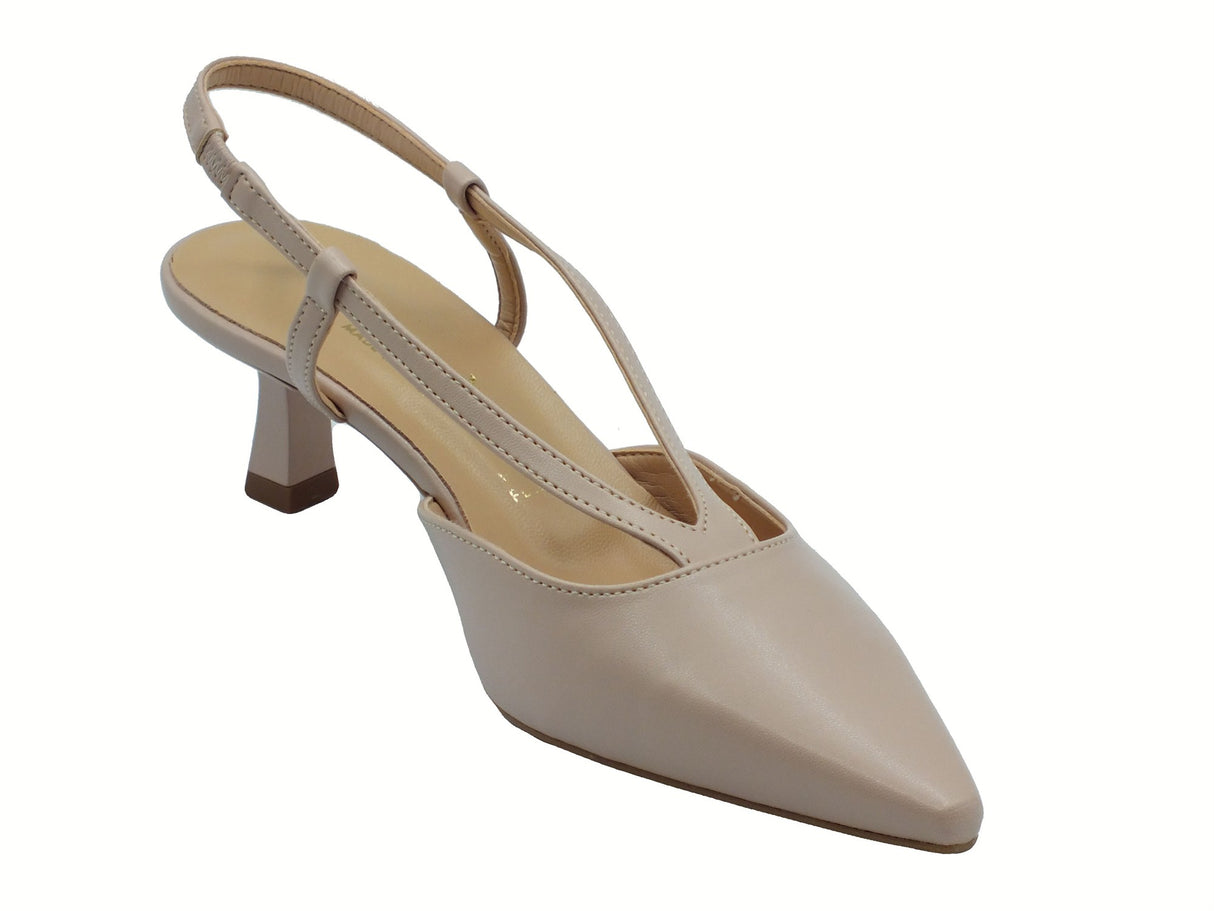 Nacrèe Nacrèe 3214004 Cap Nude Decoltè elegante a punta rosa per Donna tacco basso Nude