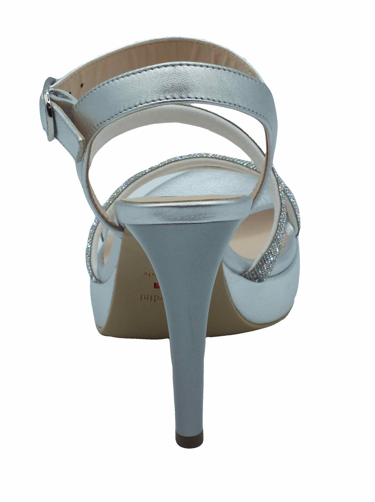 Nero Giardini Nero Giardini Sandali tacco alto Donna E513150DE Laminato Argento pelle argento Argento