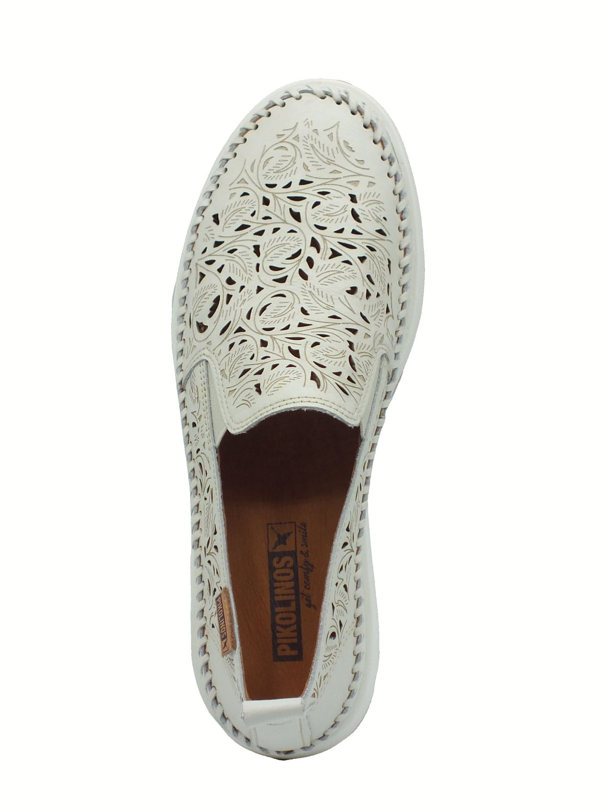 Pikolinos Pikolinos Mocassini Donna 3896 Tenerife Nata pelle bianco bianco