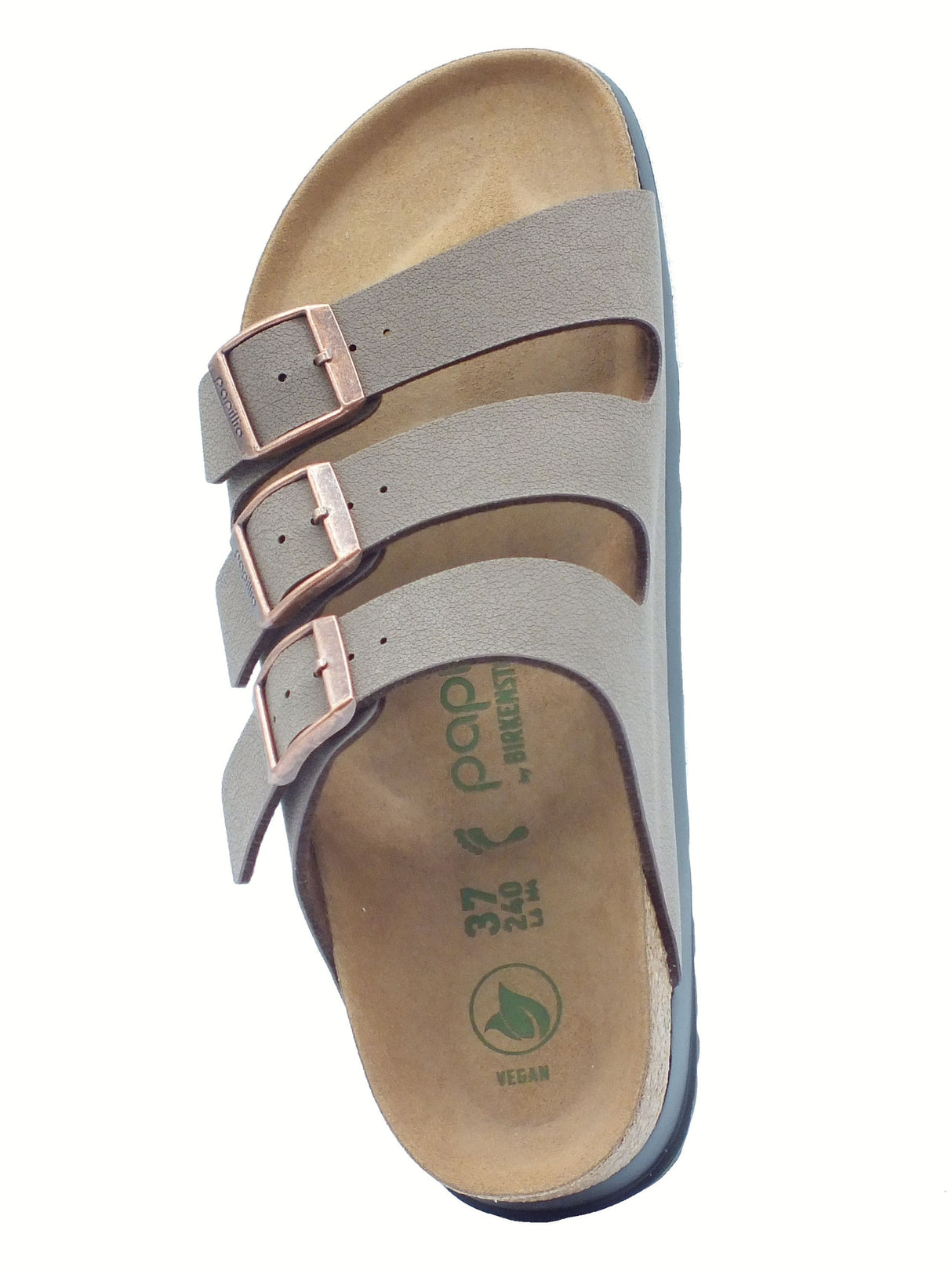 Papillio Papillio 1029741 Florida III Pap Flex Platform Mocca Sandali per Donna con tripla fibia Mocca