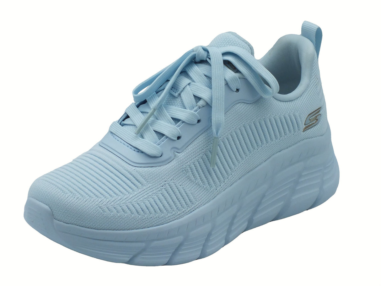 Skechers Skechers 117385 Bobs Sport Flying Lt Blue Scarpe Sportive per Donna in tessuto celeste Blue