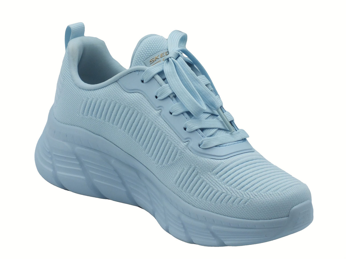 Skechers Skechers 117385 Bobs Sport Flying Lt Blue Scarpe Sportive per Donna in tessuto celeste Blue