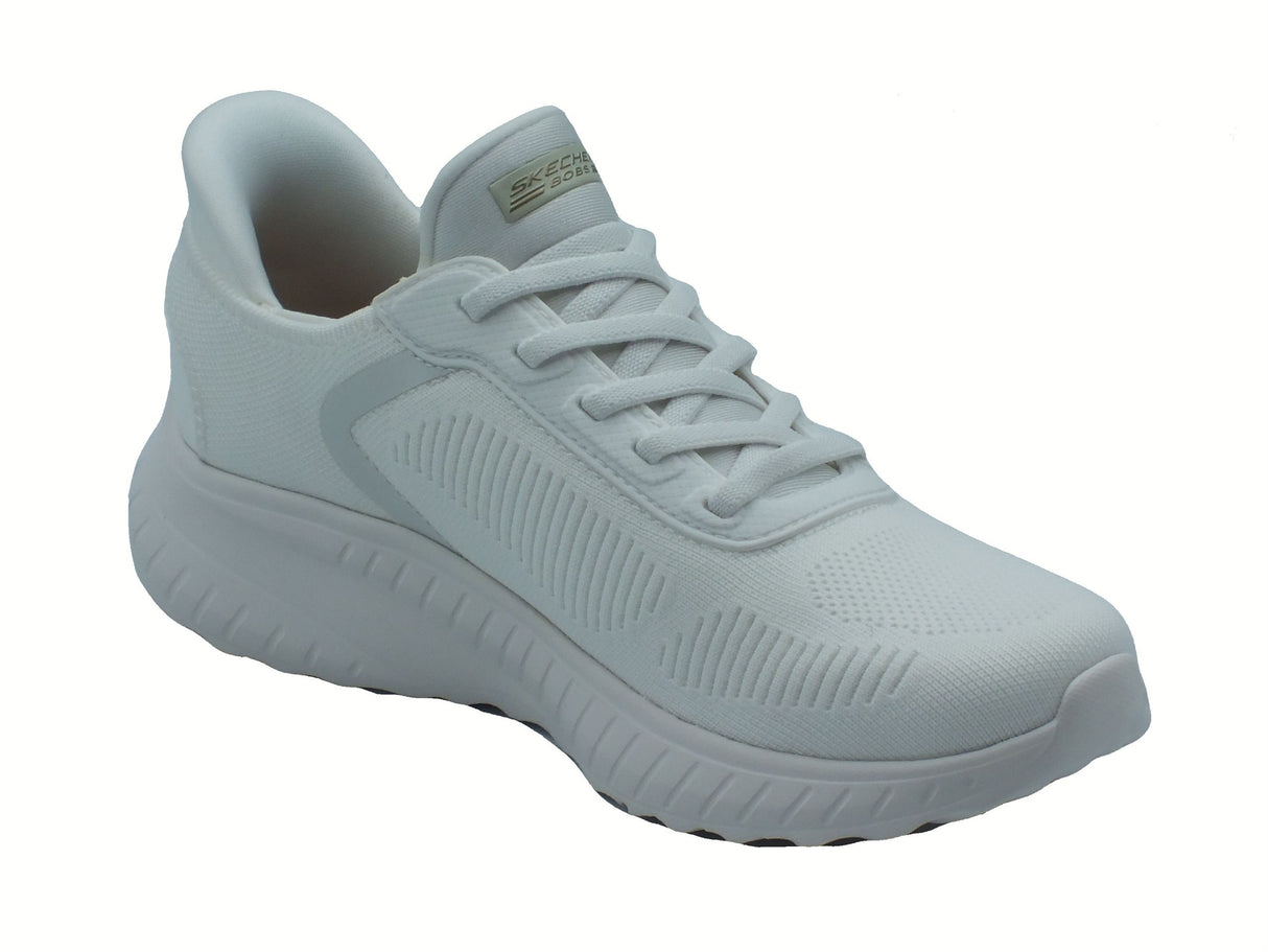 Skechers Skechers 117497 Bobs Current Muse Off White Slip-On per Donna in tessuto Bianco White