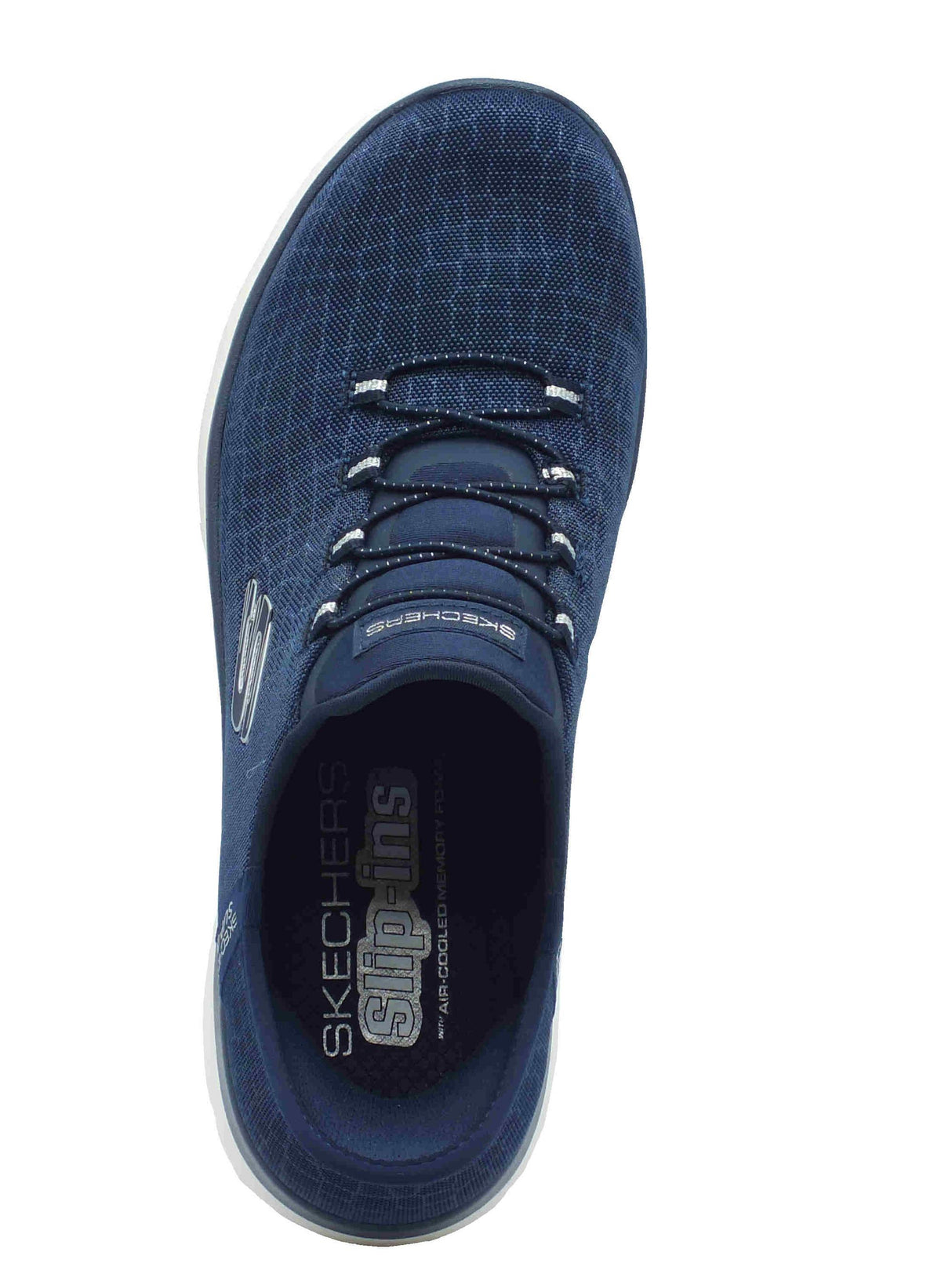 Skechers Skechers 150128 Summits Classy Night Navy Slip-On per Donna in tessuto blu Navy