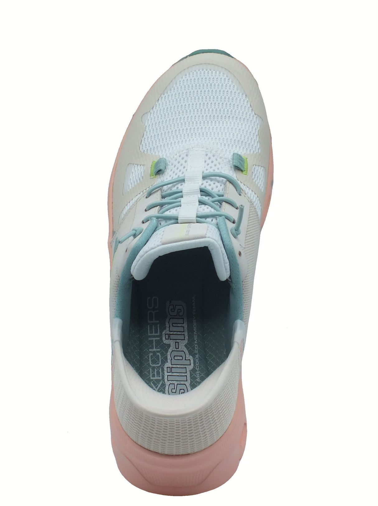 Skechers Skechers 150420 Glide Step Pro Multi Scarpe Slip-On per Donna in tessuto bianco rosa Multi