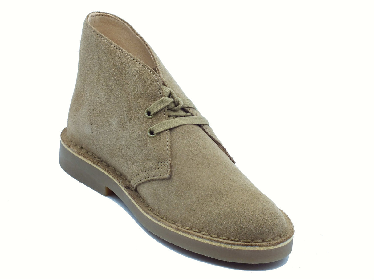 Clarks Clarks Desert Bt Evo Dark Sand Suede Polacchine per Donna in camoscio sabbia Dark Sand Suede