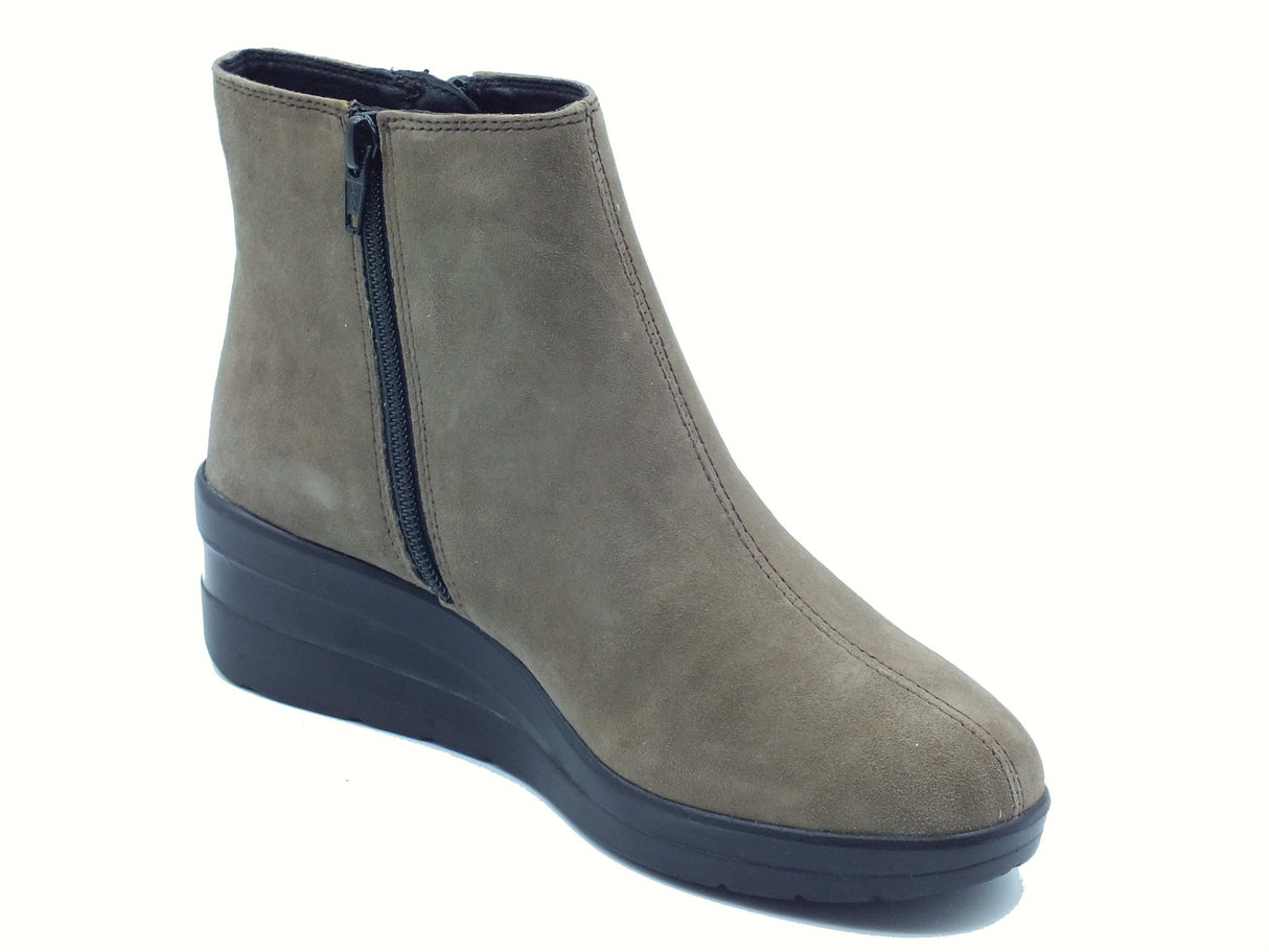 Cinzia Soft Cinzia Soft IV13898 Visone Tronchetti per Donna in nabuk con lampo Visone