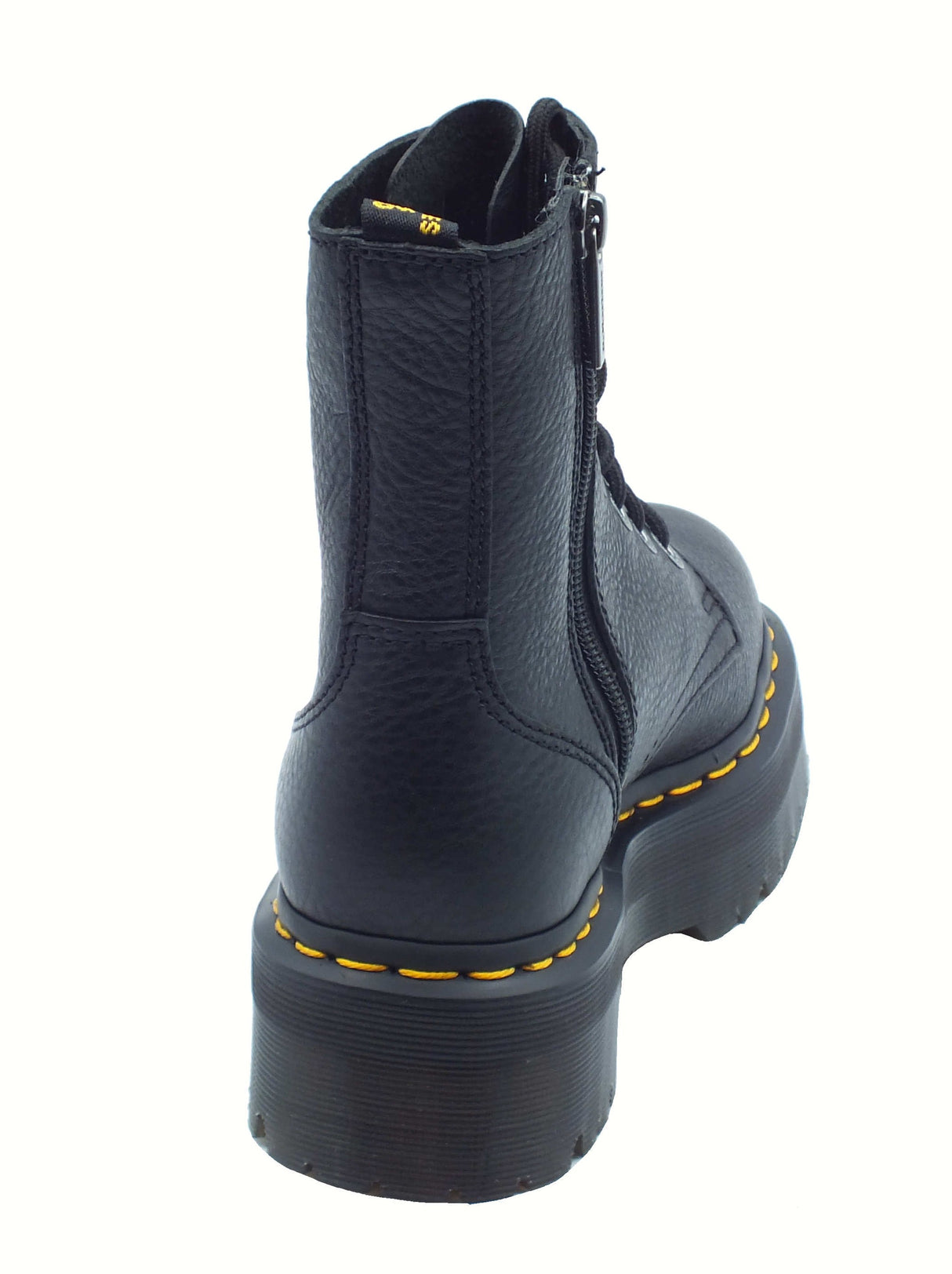Dr. Martens Dr. Martens Jadon III Pisa Black Anfibio per Donna in pelle con tacco Black