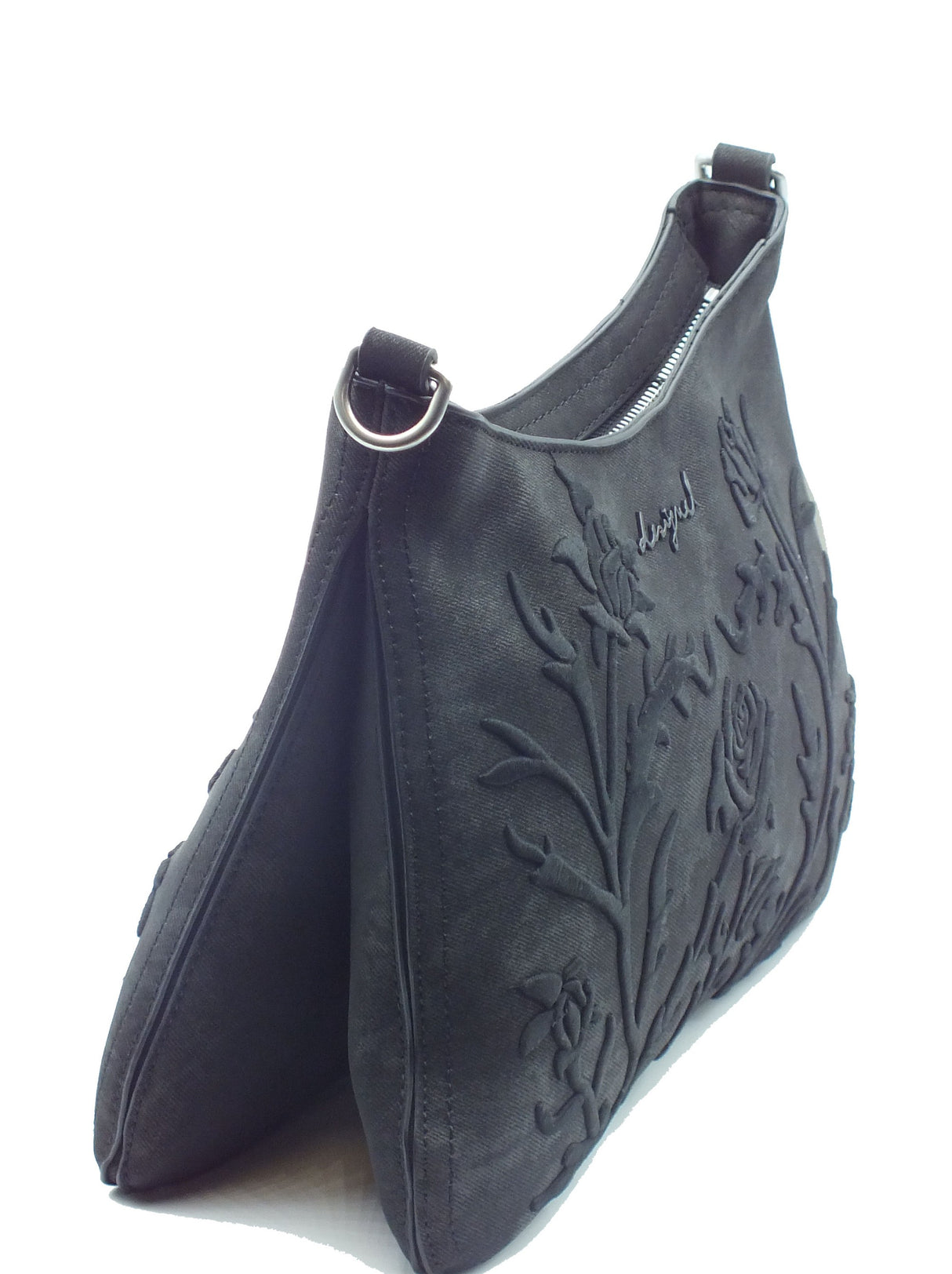 Desigual Accessori Donna - Borse Desigual 25WAXP40 Bag Romeo Floral Total Black Black