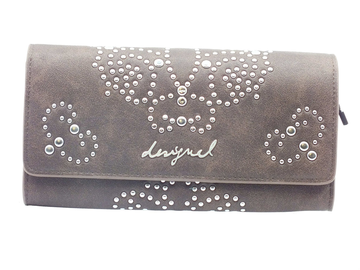 Desigual Accessori Donna - Portafogli Desigual 25WAYP30 Mone Poker Face Mariona Choco marrone