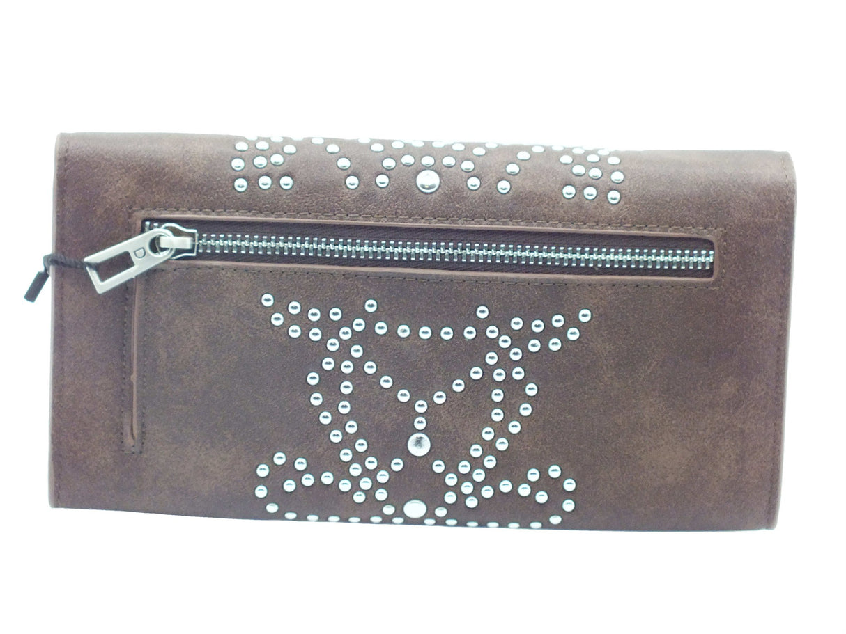 Desigual Accessori Donna - Portafogli Desigual 25WAYP30 Mone Poker Face Mariona Choco marrone