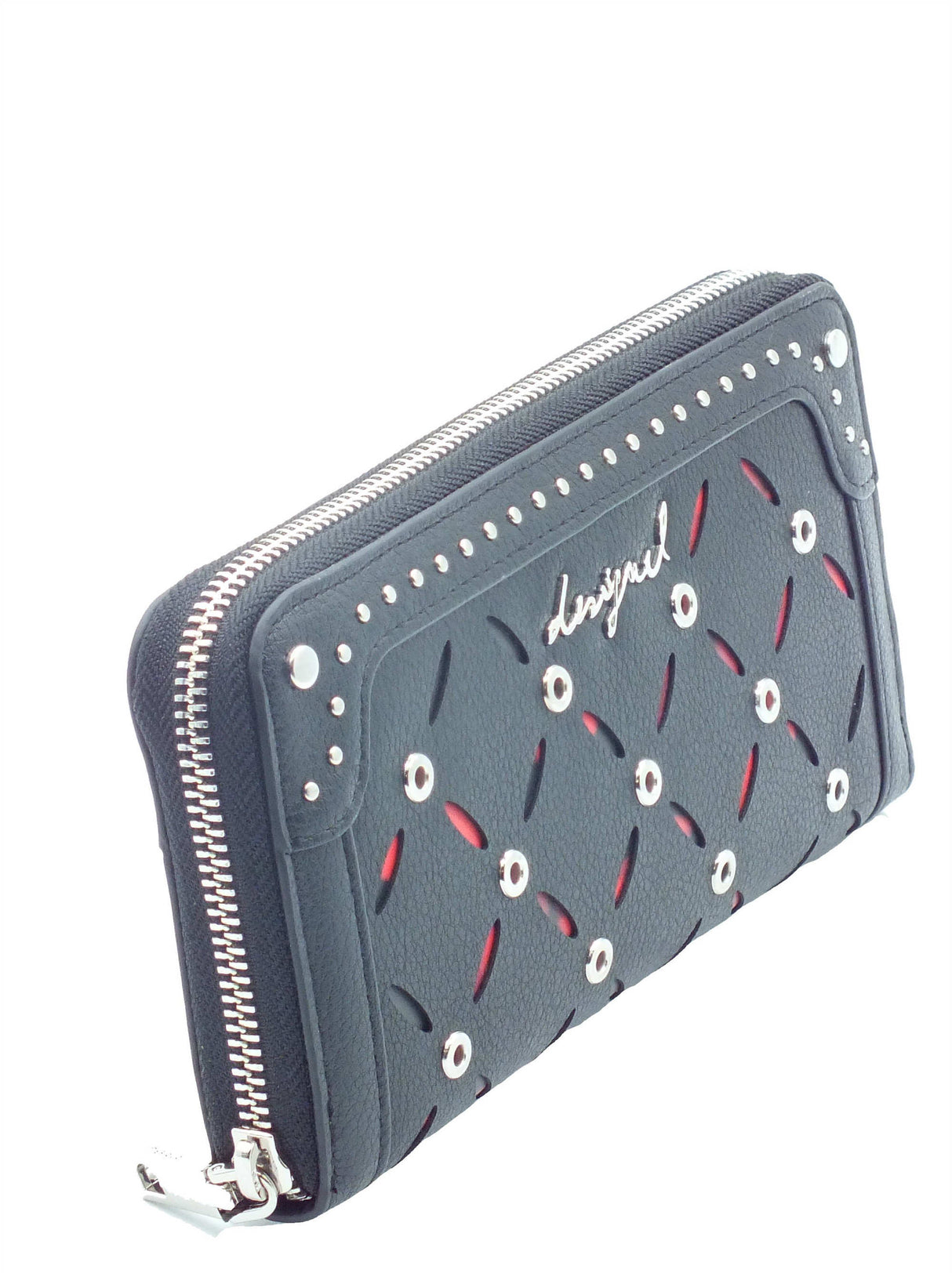 Desigual Accessori Donna - Portafogli Desigual 25WAYP33 Mone Yankee Fiona Black Black