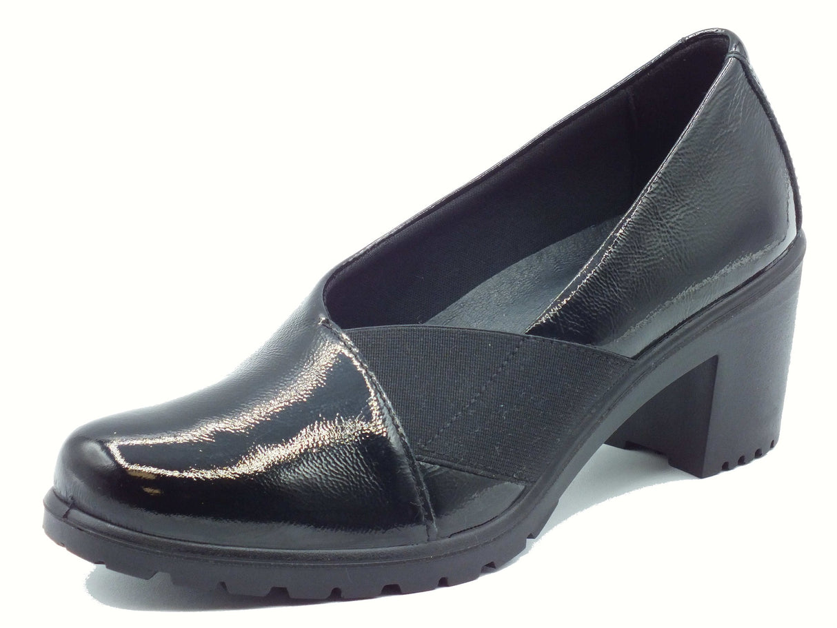 ENVAL Soft ENVAL Soft 8754611 Naplak Nero Mocassini Confort per Donna in pelle tacco Nero