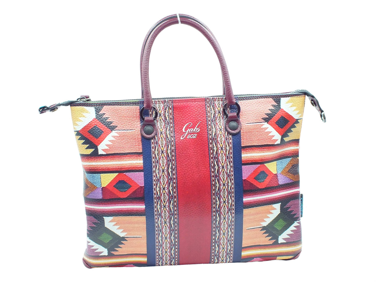 Gabs Gabs G000033T2 G3 Plus Bull Black Perù Tg M Borsa Shopping per Donna in pelle Black Perù