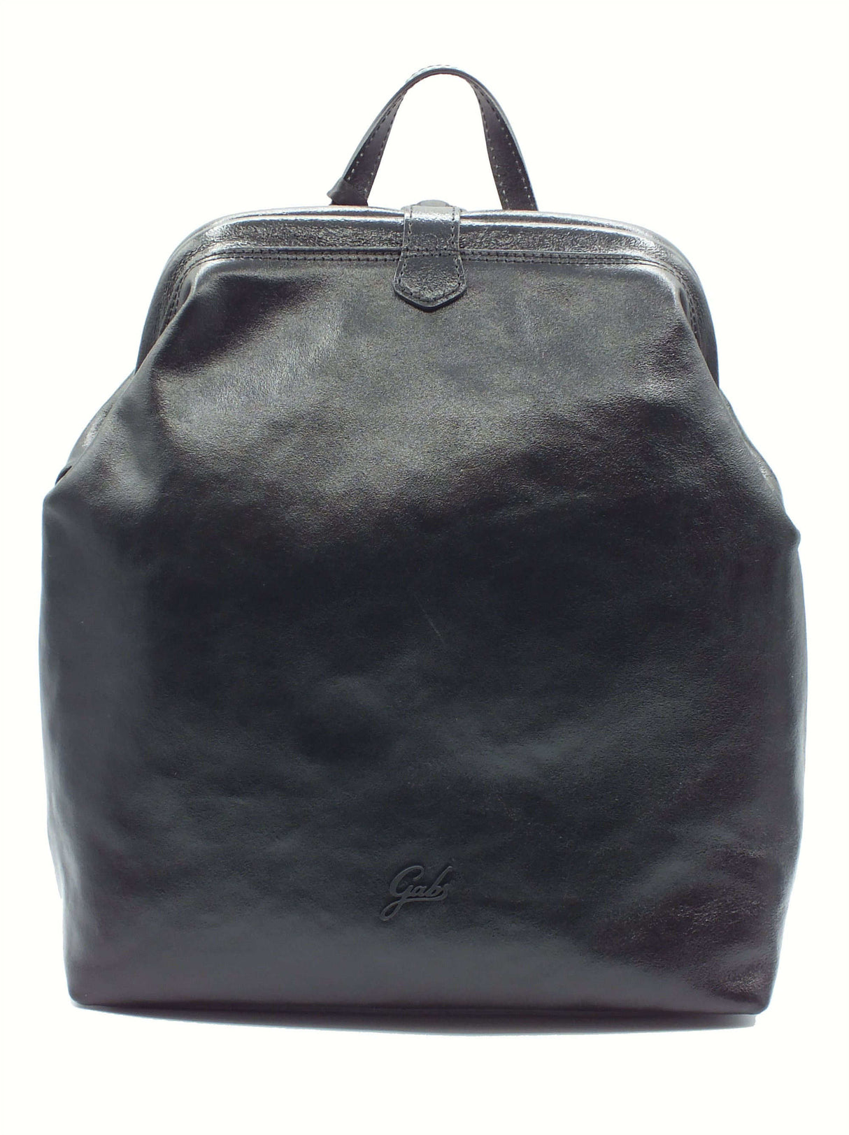 Gabs Gabs G011750T2 Alise Laminato Black TG M Zainetto per Donna in pelle nera Black