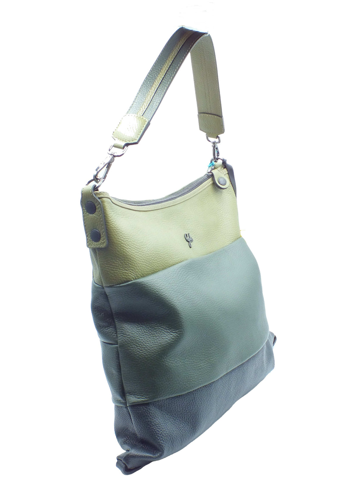 Gabs Gabs G011950T2 Annalisa Bull Black Prezzemolo TG M Borsa Monospalla per Donna in pelle Prezzemolo