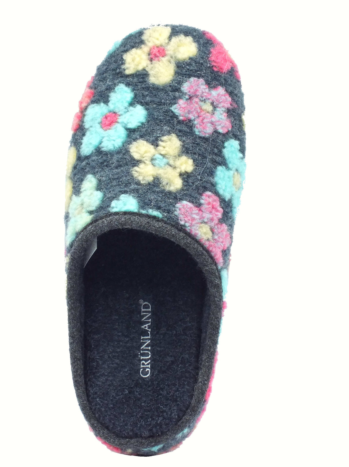 Grunland Grunland IRRA CI3042 Blu Pantofole per Donna in tessuto Blu