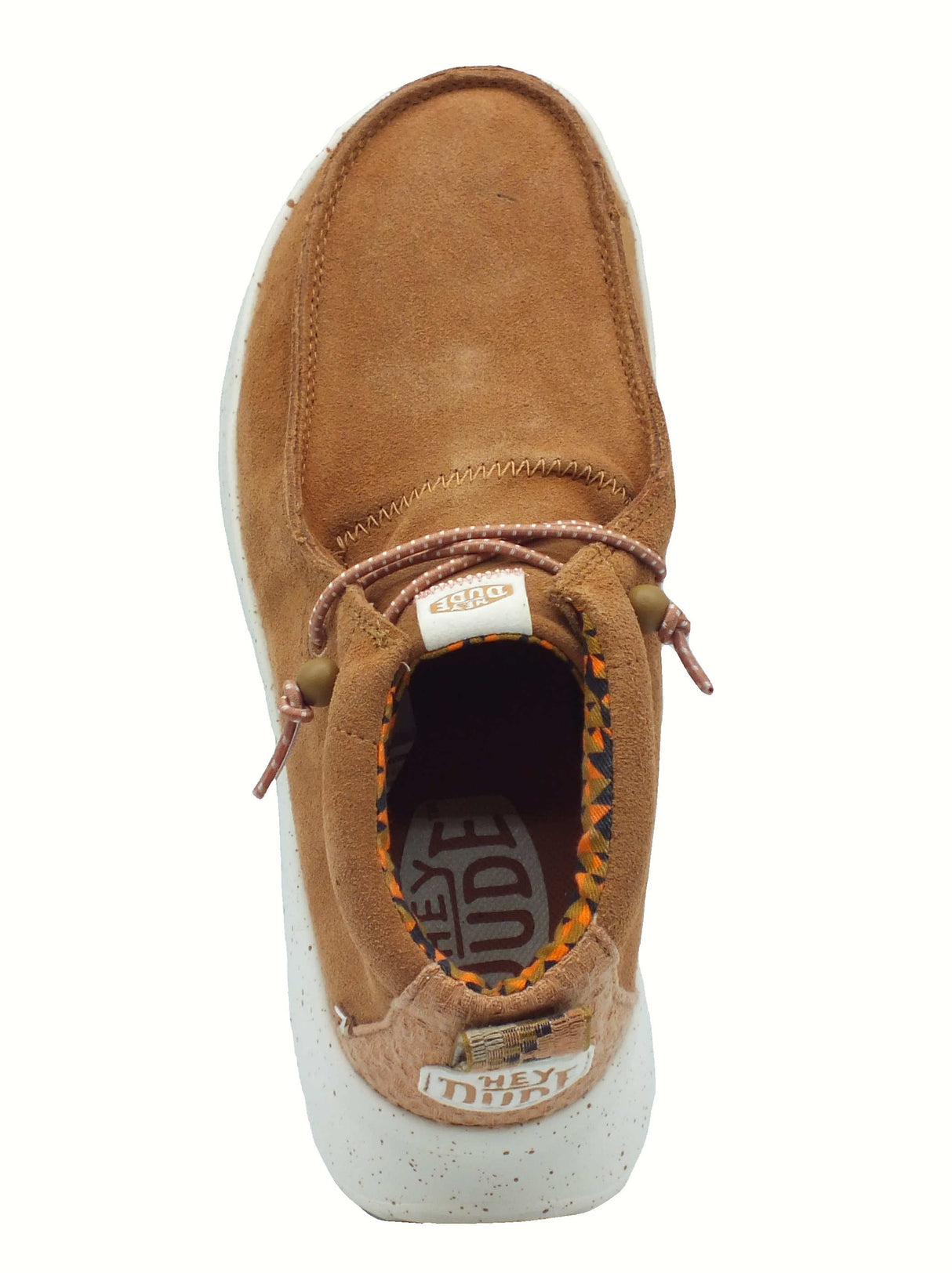 Hey Dude HeyDude 41951 Wendy Peak Hi Suede Chestnut Scarponcini per donna in camoscio nocciola Wendy Peak Hi Suede Chest