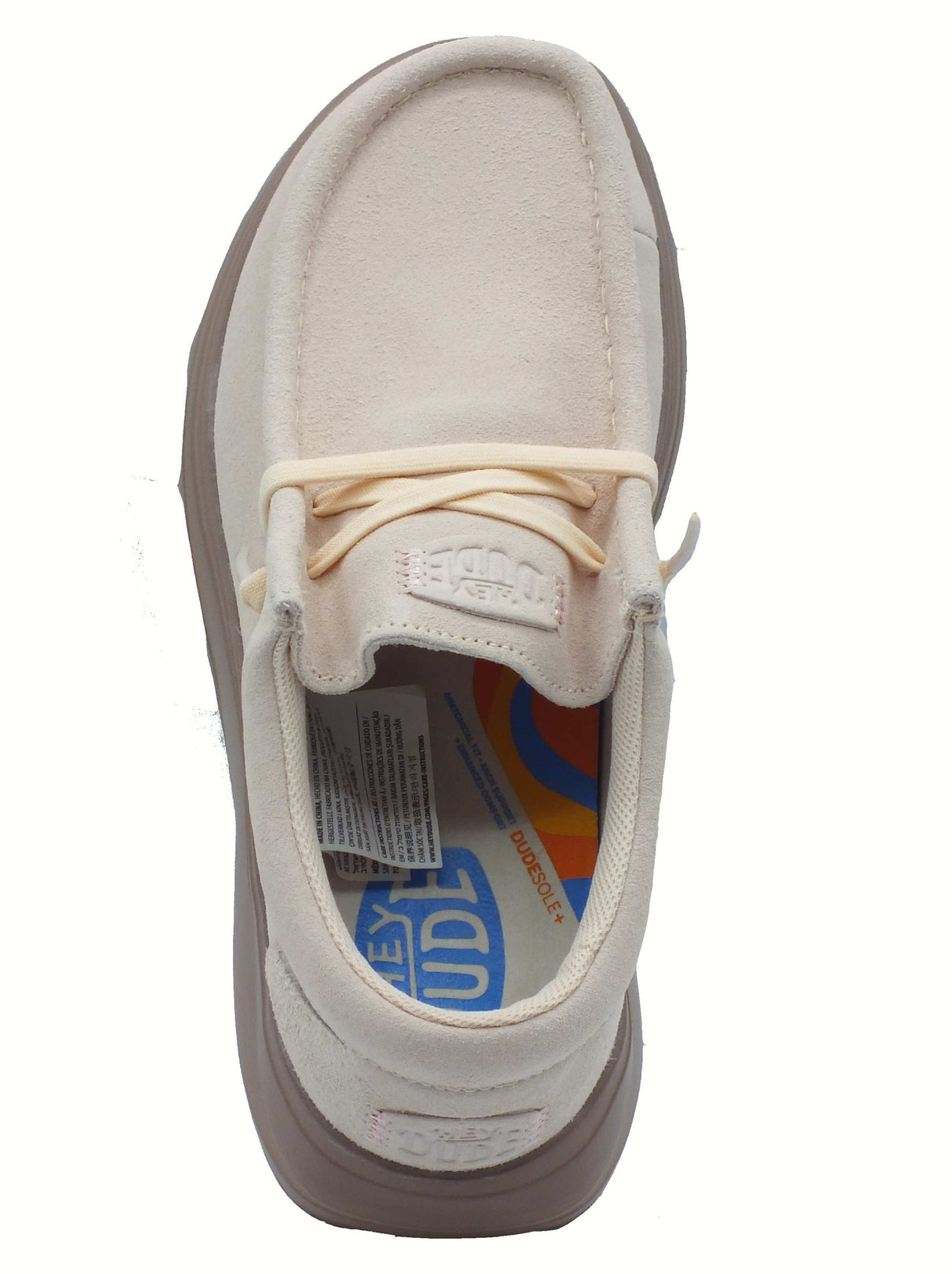 Hey Dude HeyDude 42641 Wendy Comf Blush Scarpe per Donna in camoscio beige rosa Wendy Comf Blush