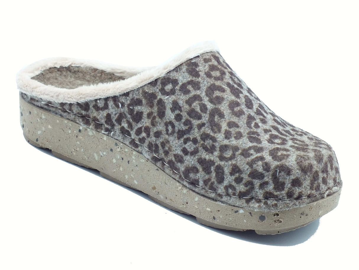 InBlu InBlu ED000030 Tortora Pantofole per Donna in tessuto Tortora