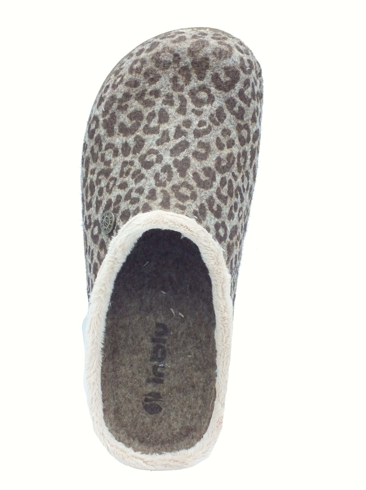 InBlu InBlu ED000030 Tortora Pantofole per Donna in tessuto Tortora