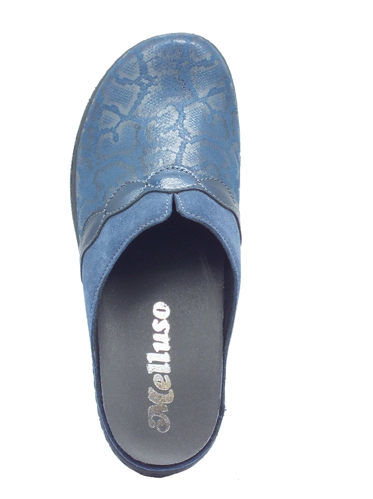 Melluso Melluso Pantofole Donna PD900Q Cobalto pelle blu Cobalto