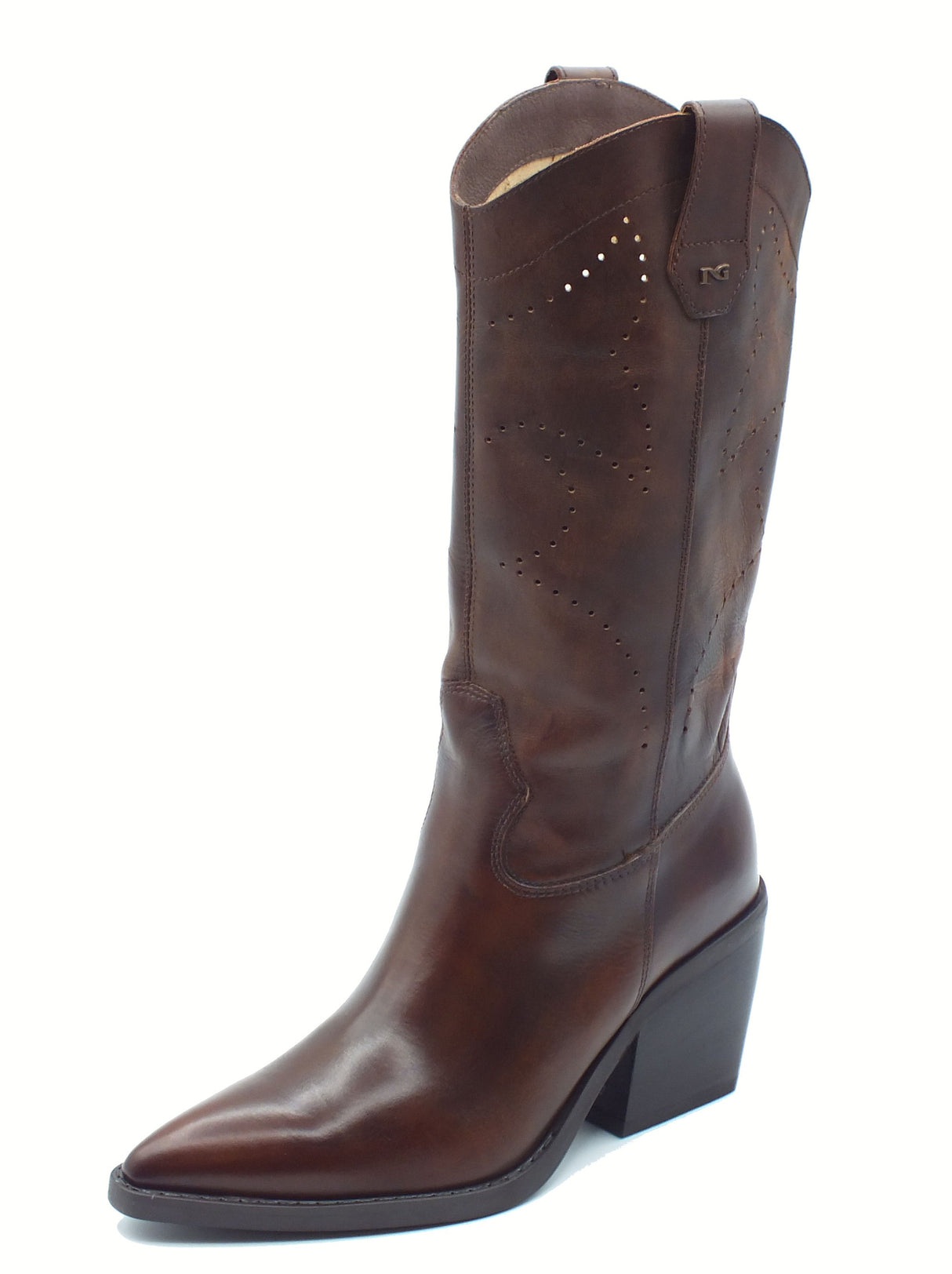 Nero Giardini NeroGiardini I513921D Delavato Beige Stivali per Donna in pelle Beige