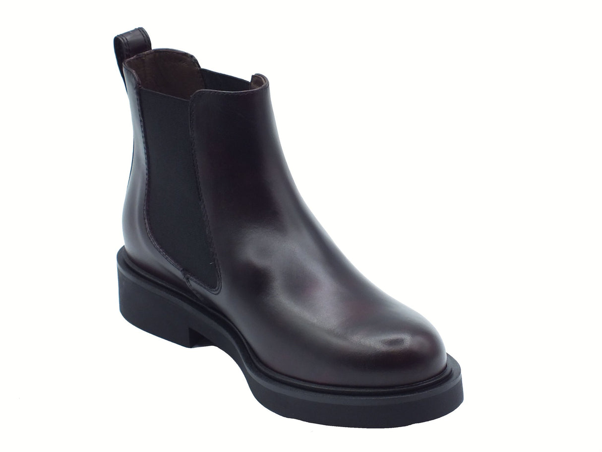 Nero Giardini NeroGiardini I513974D Manolete col. Bordò Tronchetti per Donna in pelle con tacco basso Bordò