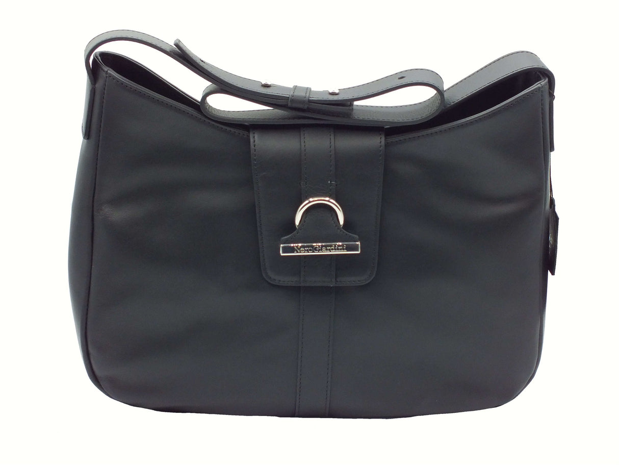Nero Giardini NeroGiardini I544021D Nero Borsa per Donna in pelle con lampo Nero