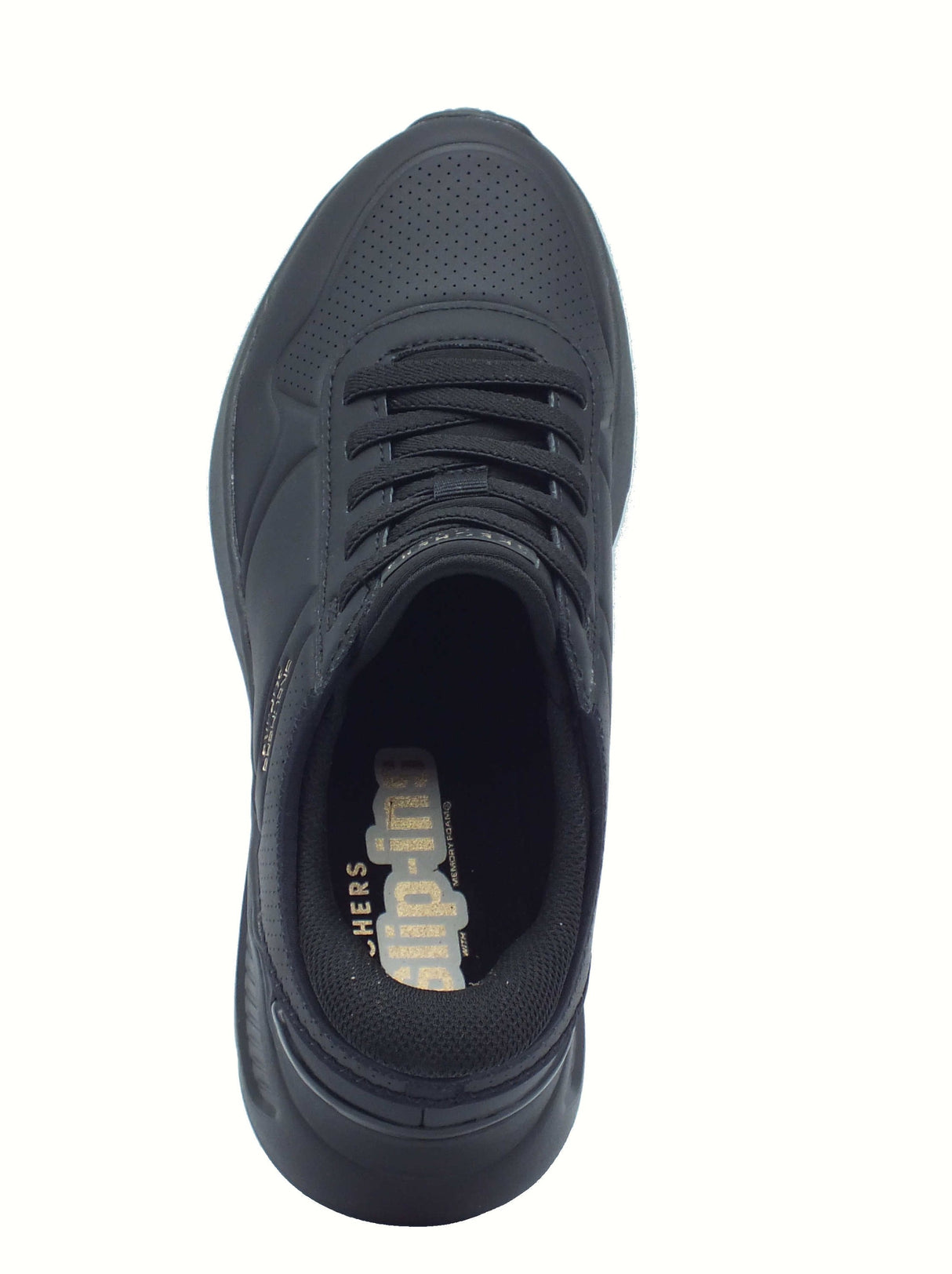 Skechers Skechers 177394 Uno Lite Floating Steps Black Scarpe Sportive per Donna in ecopelle nera Black