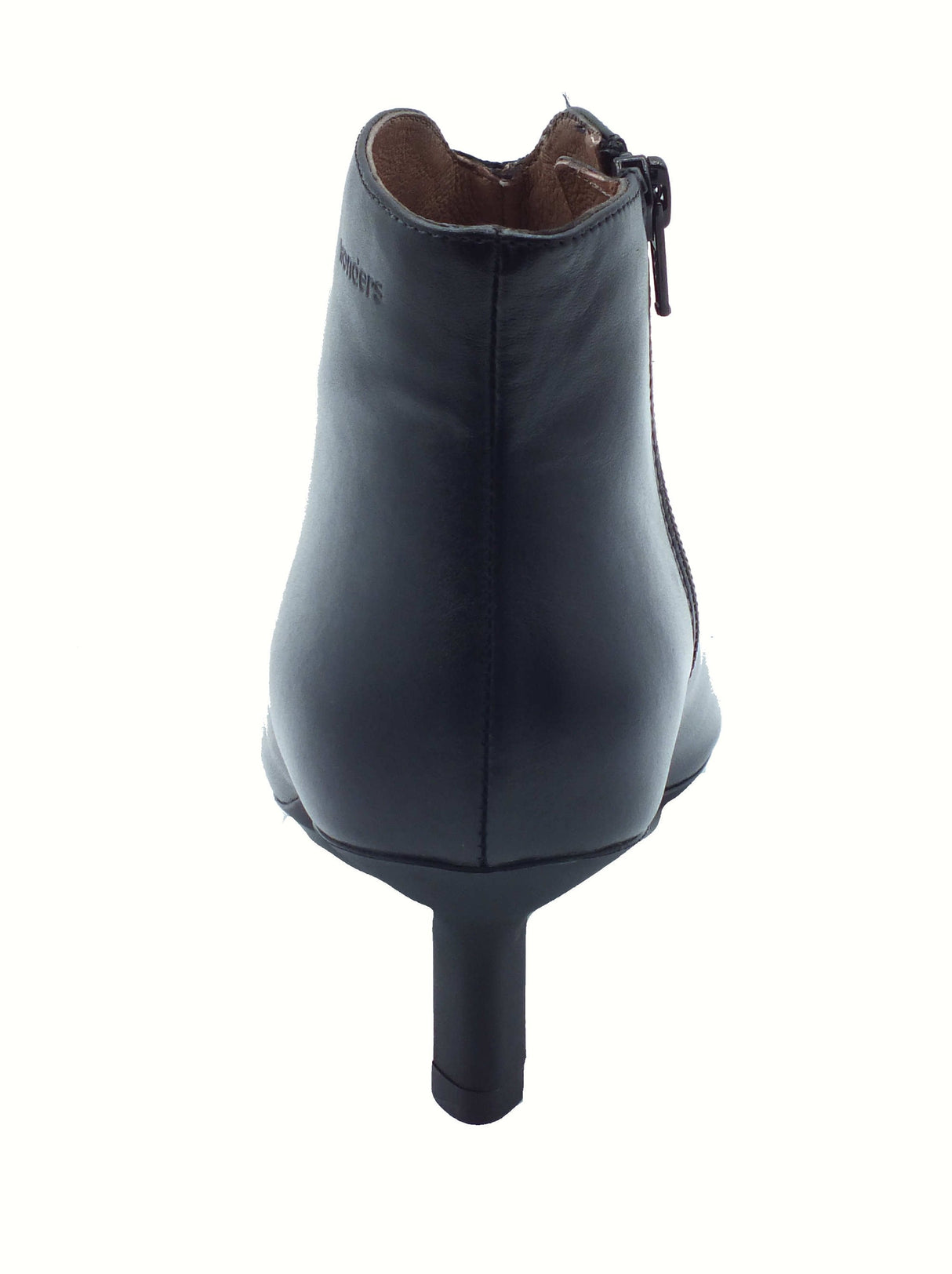 Wonders Wonders G-7120 Flexfit Iseo Negro Tronchetto per Donna in pelle con tacco medio Negro