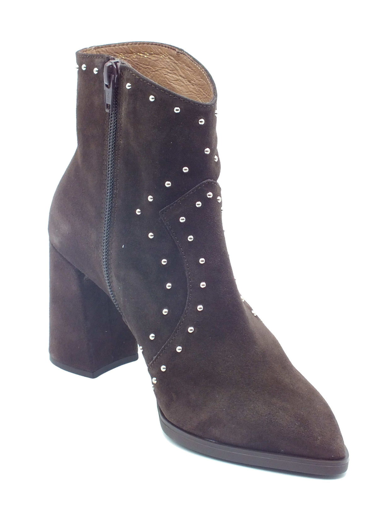 Wonders Scarpe Donna - Tronchetti con tacco Wonders M-5431 Luxe Testa Marrone