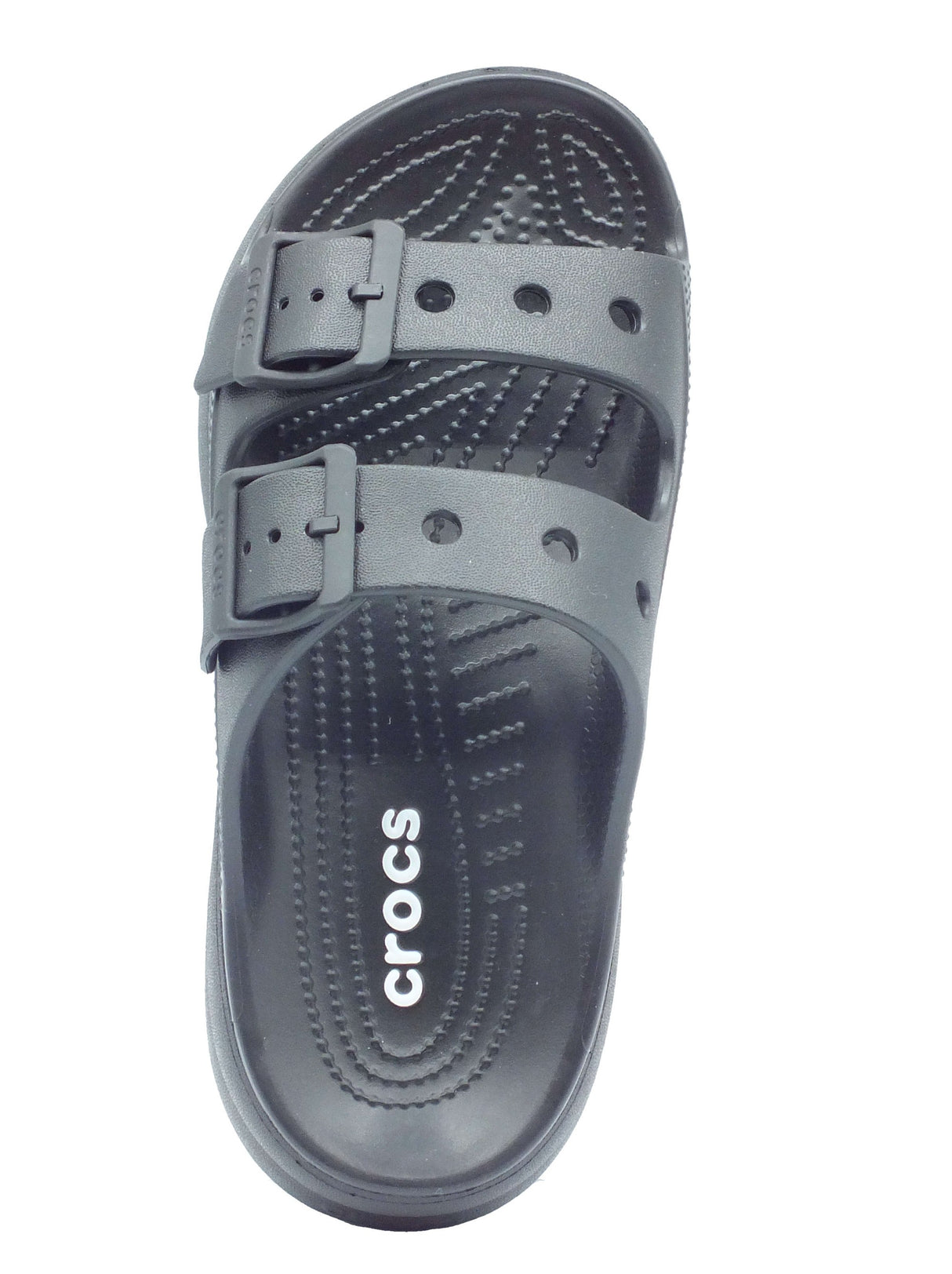 Crocs Crocs Sandali zeppa alta Donna 212880 Saturday Platform Black gomma nero Black