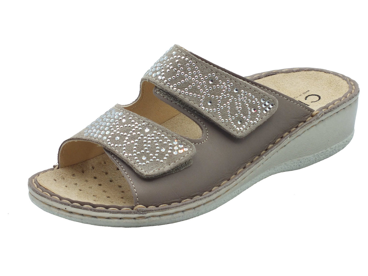 Cinzia Soft Cinzia Soft Ciabatte Donna IM241214 Malto pelle grigio Malto