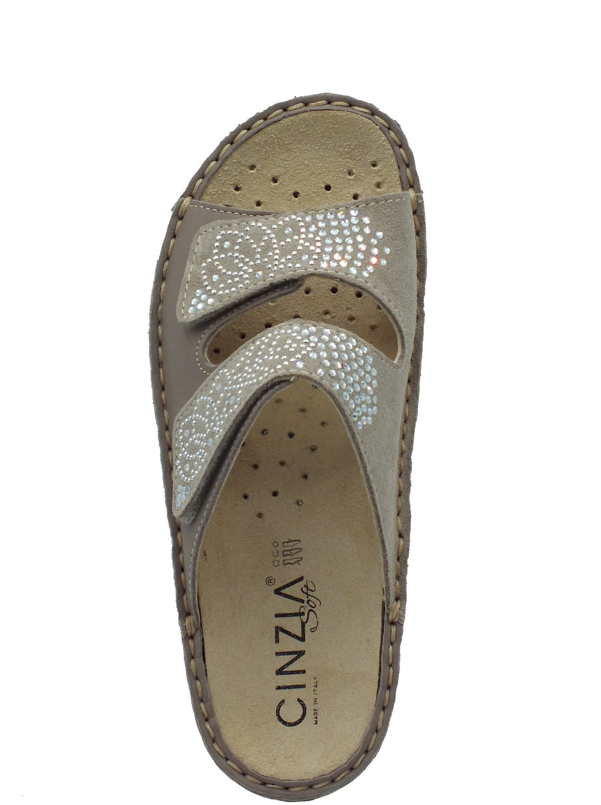 Cinzia Soft Cinzia Soft Ciabatte Donna IM241214 Malto pelle grigio Malto