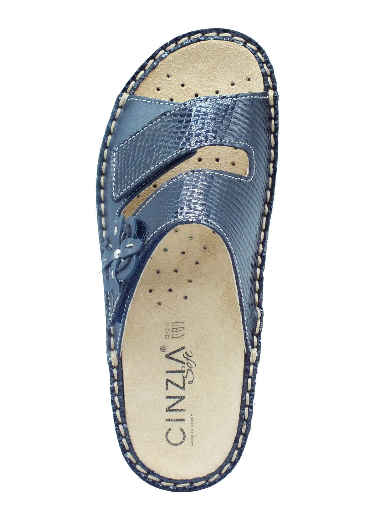 Cinzia Soft Cinzia Soft Ciabatte Donna IM2812M Blu pelle blu Blu