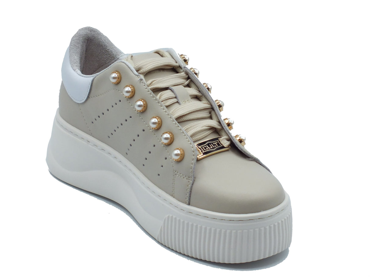 CULT CULT Sneakers Donna CLW467900 Perry Off White pelle beige Off White