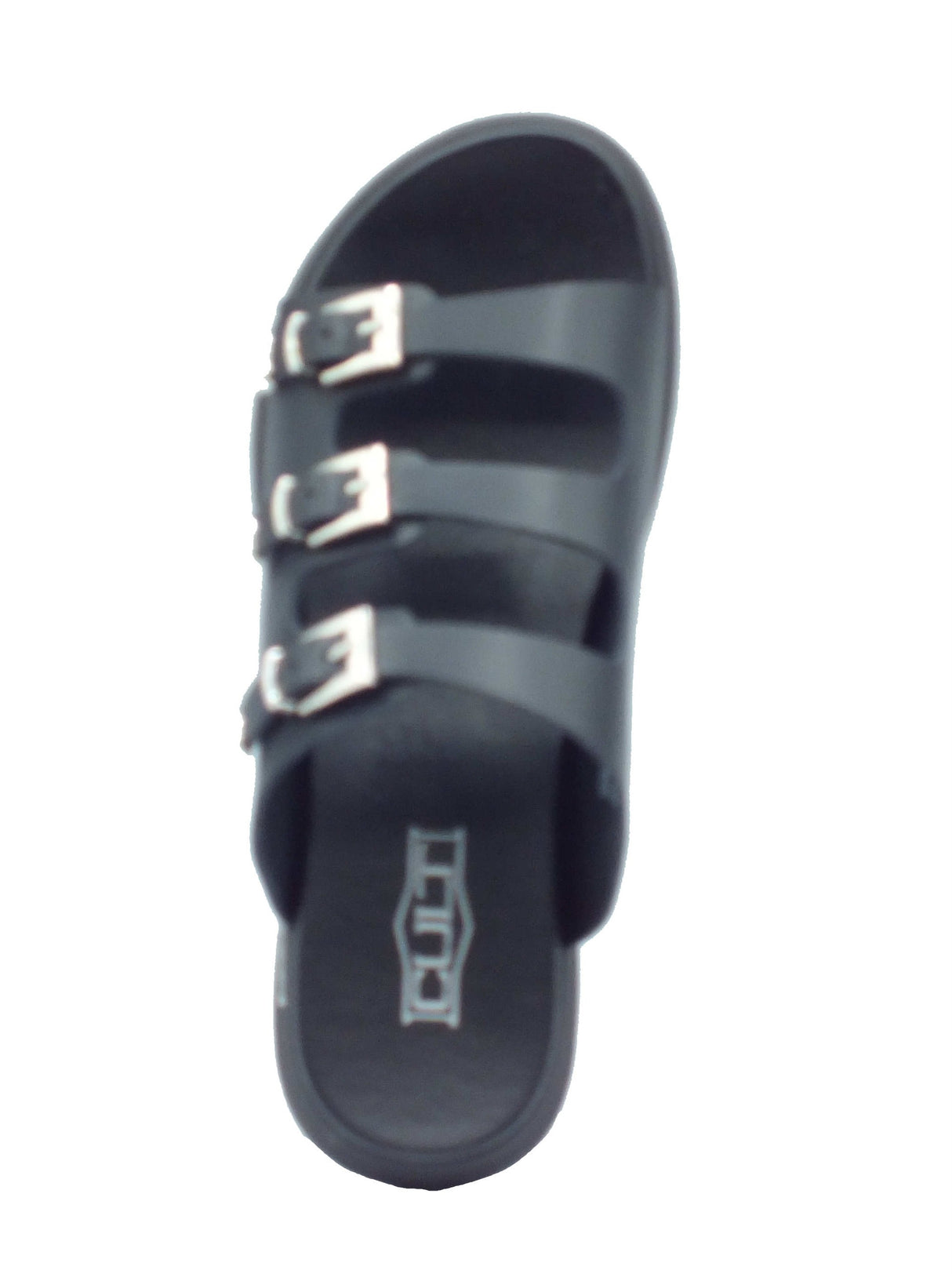 CULT CULT Sandali zeppa alta Donna CLW473900 Janis Black pelle nero Black
